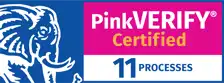 PinkVERIFYTM Certified 11 Processes (1)
