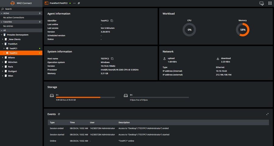 Fastviewer UI