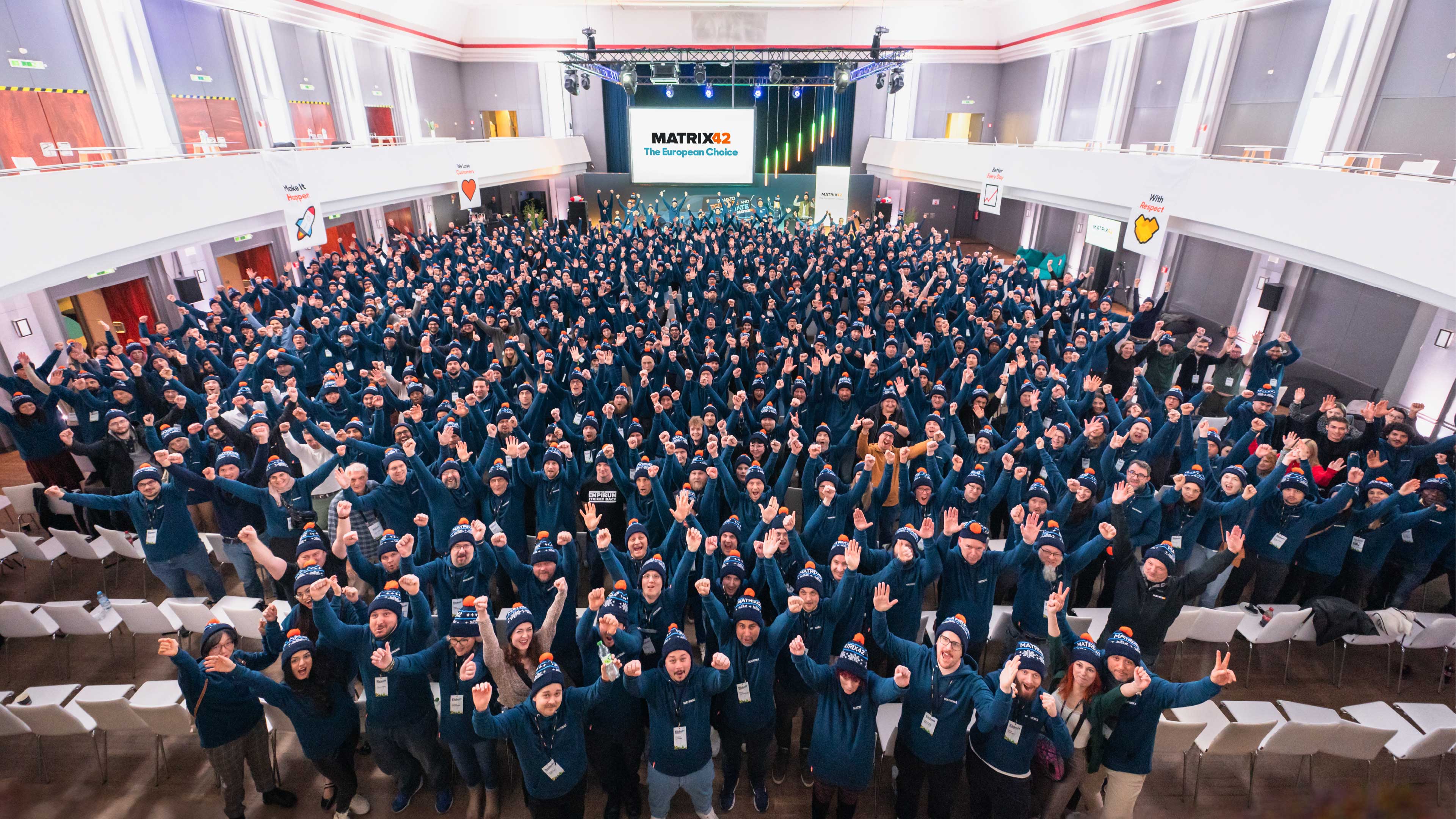 Matrix42 Kick2025 Group Photo