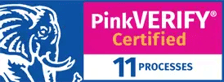 PinkVERIFYTM Certified 11 Processer