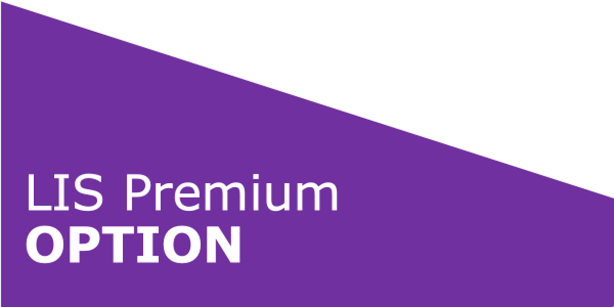 LIS Premium Option – Additional contingent for data clarification logo