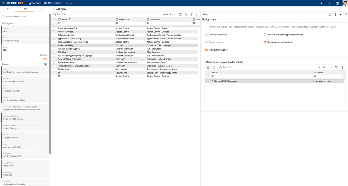 EDP Seamless Anywhere Encryption